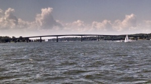 The Naval Academy Bridge - this picture doesn't quite capture the agony